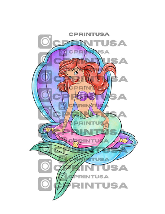 THE LITTLE MERMAID CUT OUT - C Print USA