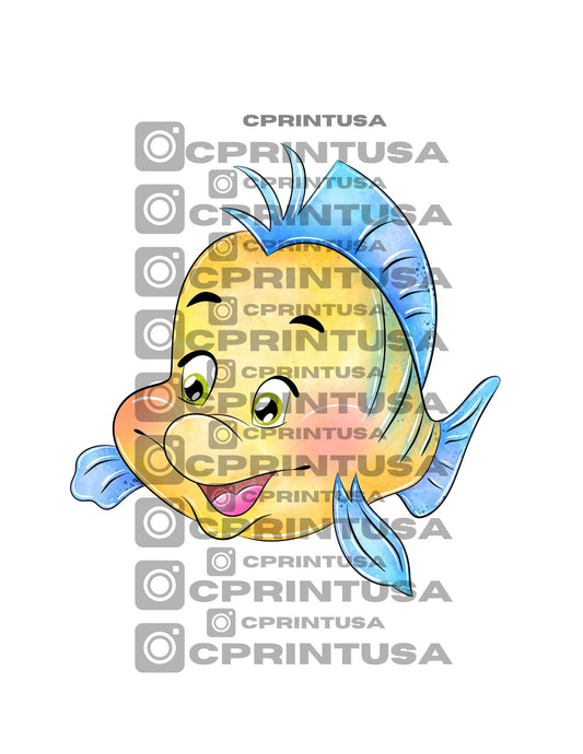 THE LITTLE MERMAID CUT OUT - C Print USA