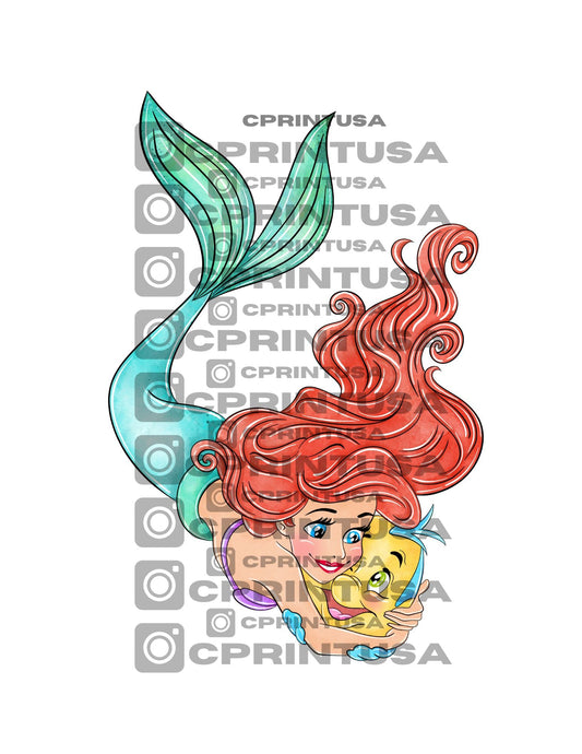 THE LITTLE MERMAID CUT OUT - C Print USA