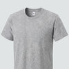 Tultex Unisex Fine Jersey T- Shirt - Heather Grey - embroidery - C Print USA