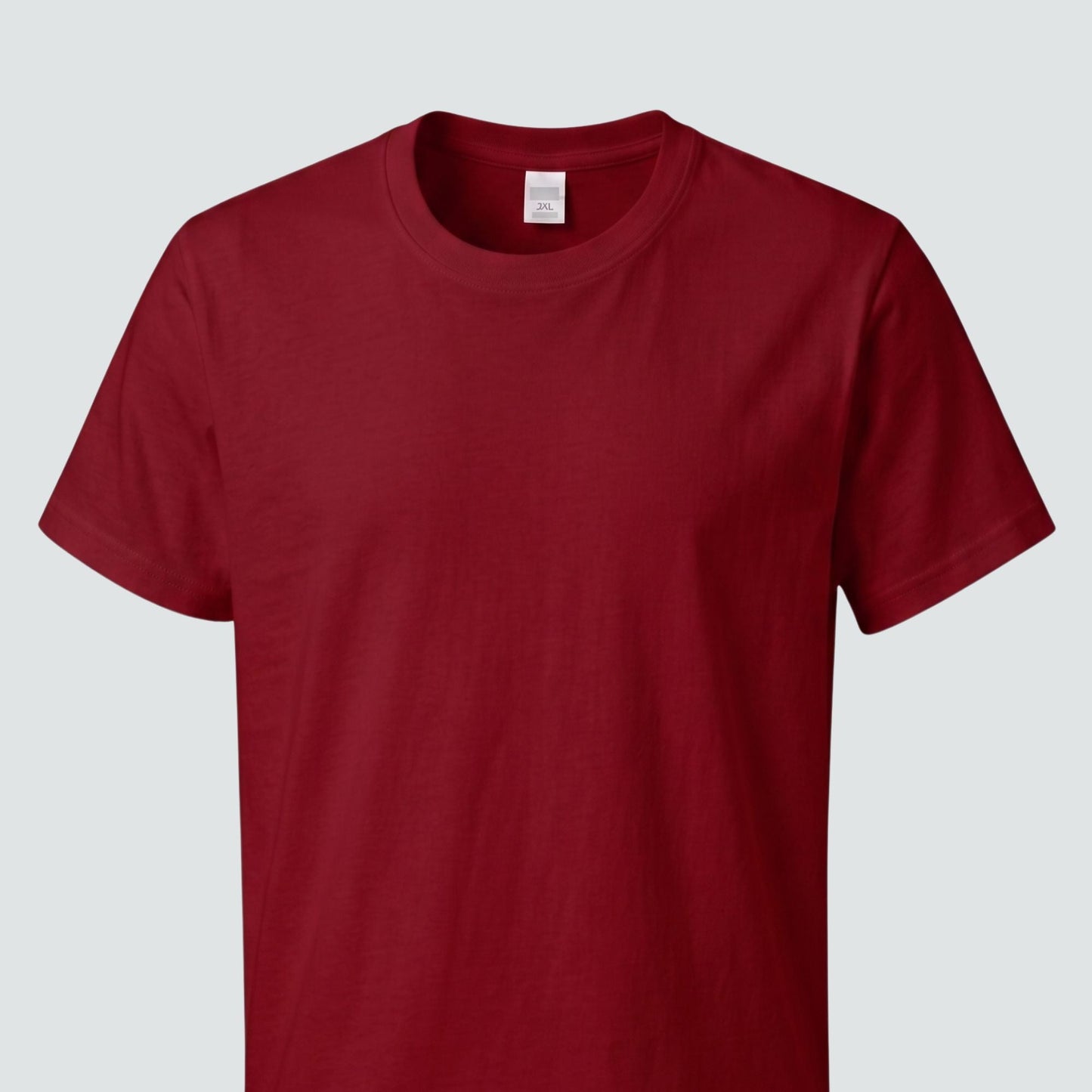 Tultex Unisex Fine Jersey T- Shirt -Red - embroidery - C Print USA