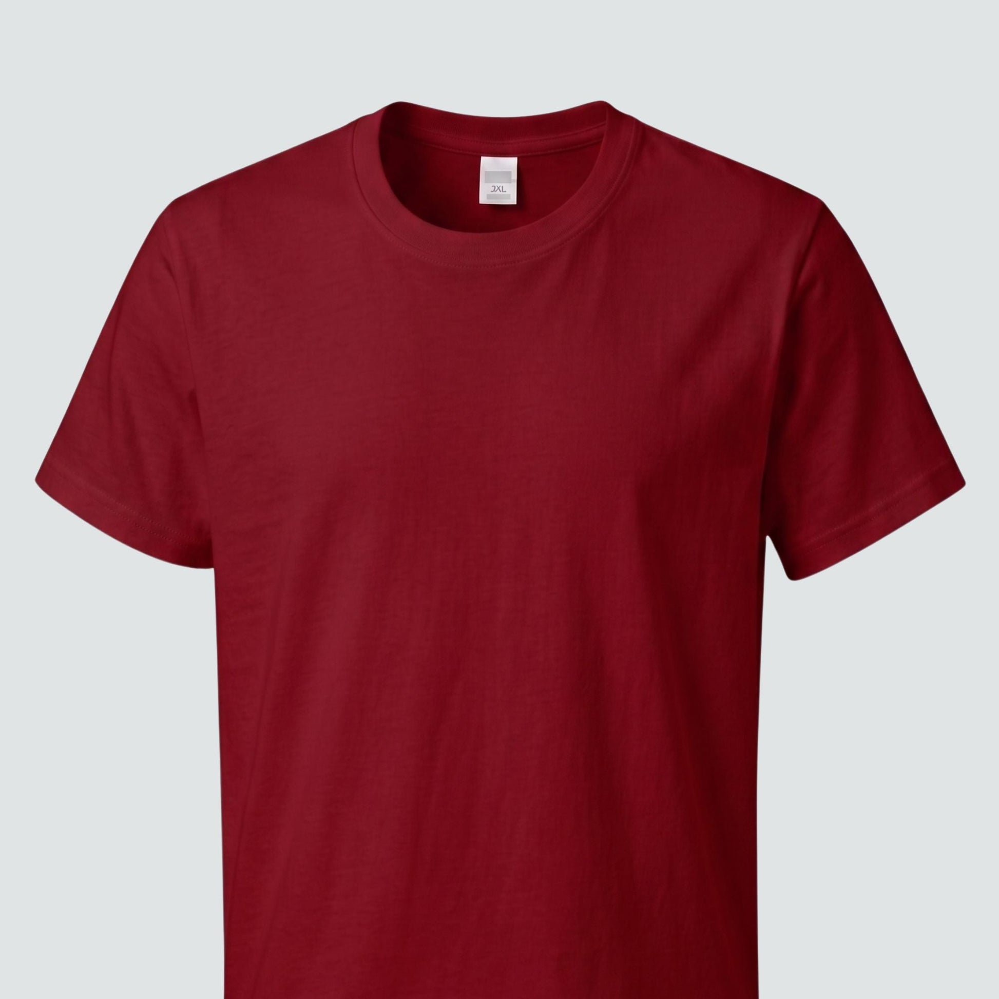 Tultex Unisex Fine Jersey T- Shirt -Red - embroidery - C Print USA