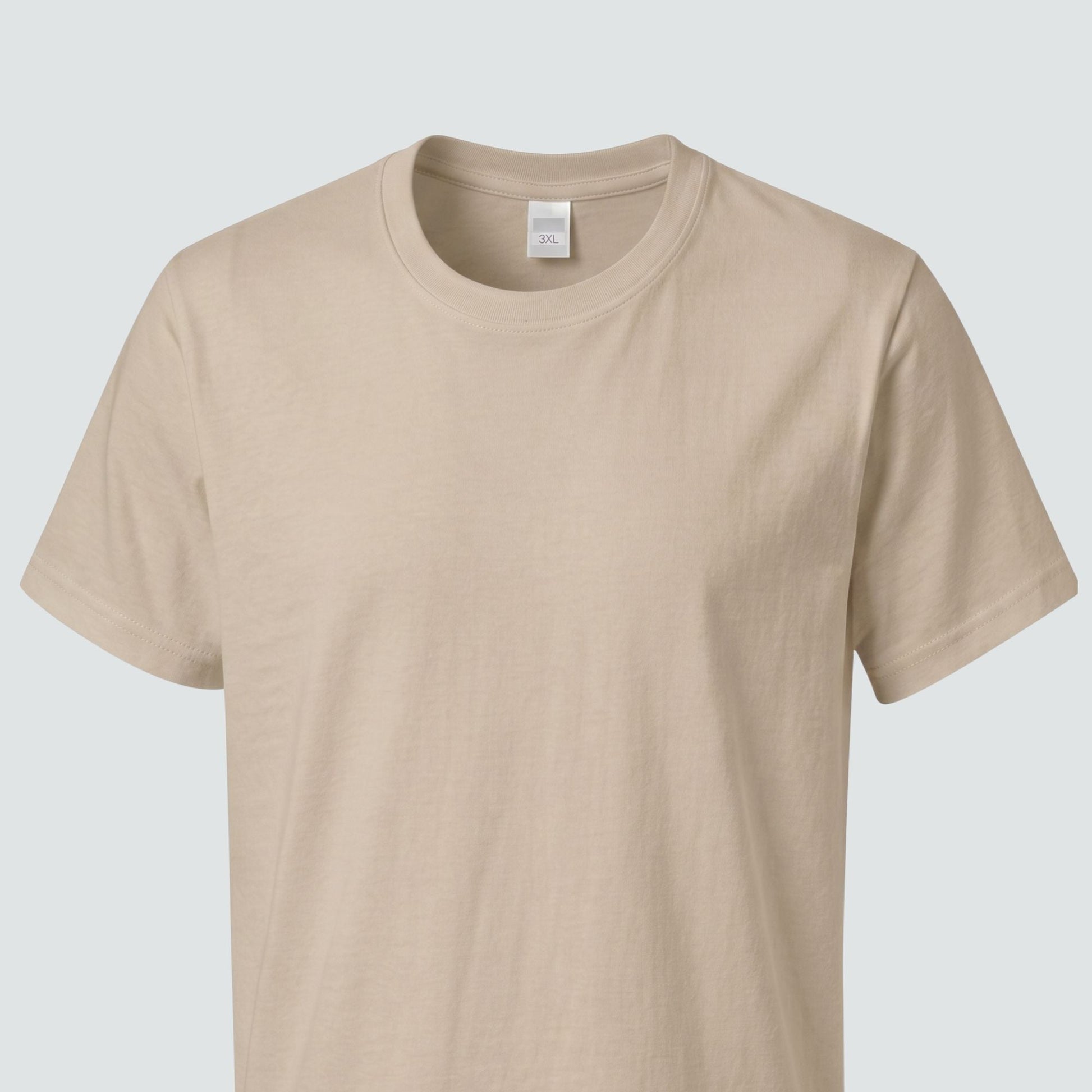 Tultex Unisex Fine Jersey T- Shirt -Sand - embroidery - C Print USA