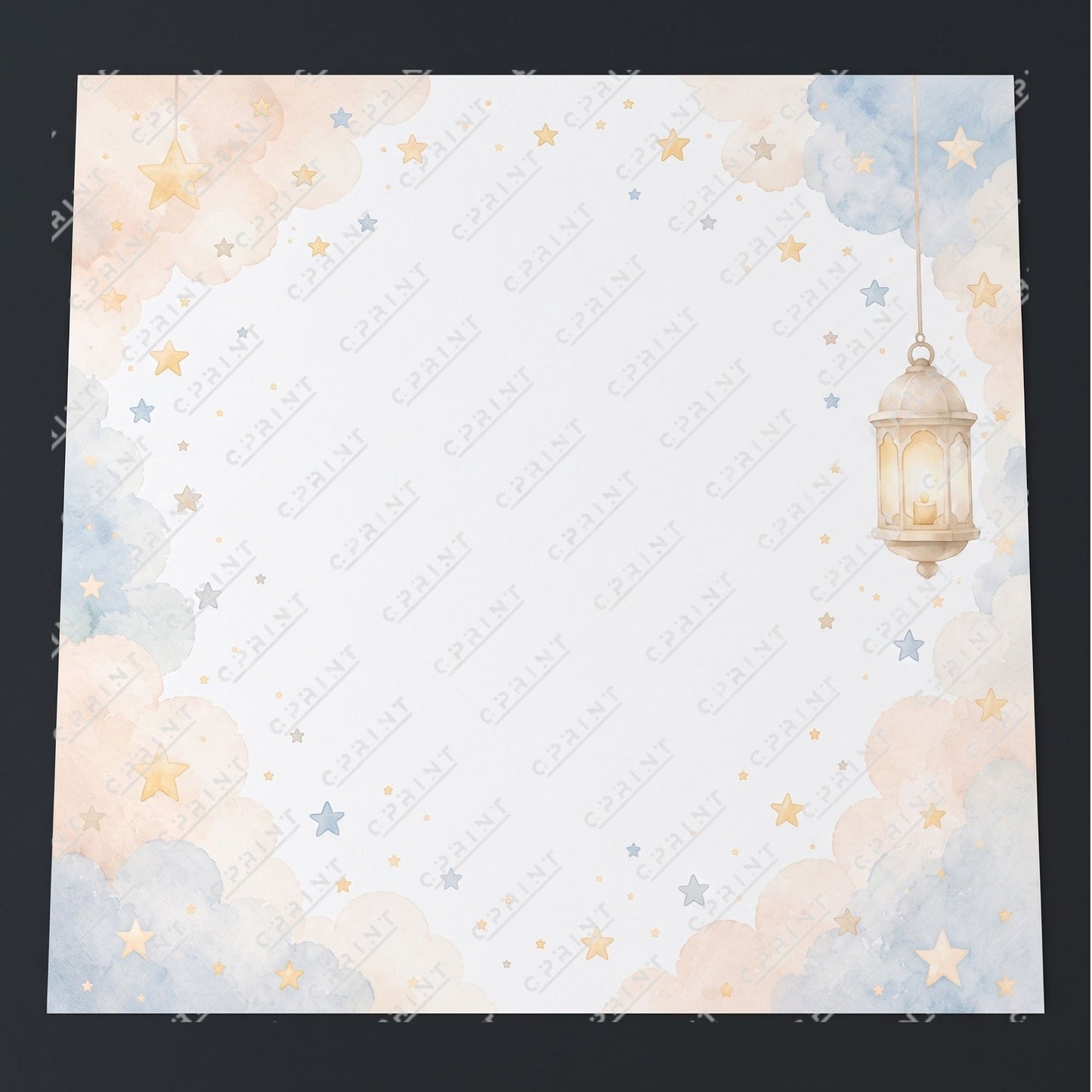 Twinkle Twinkle Printed Party Floor Decals for Event - C Print USA