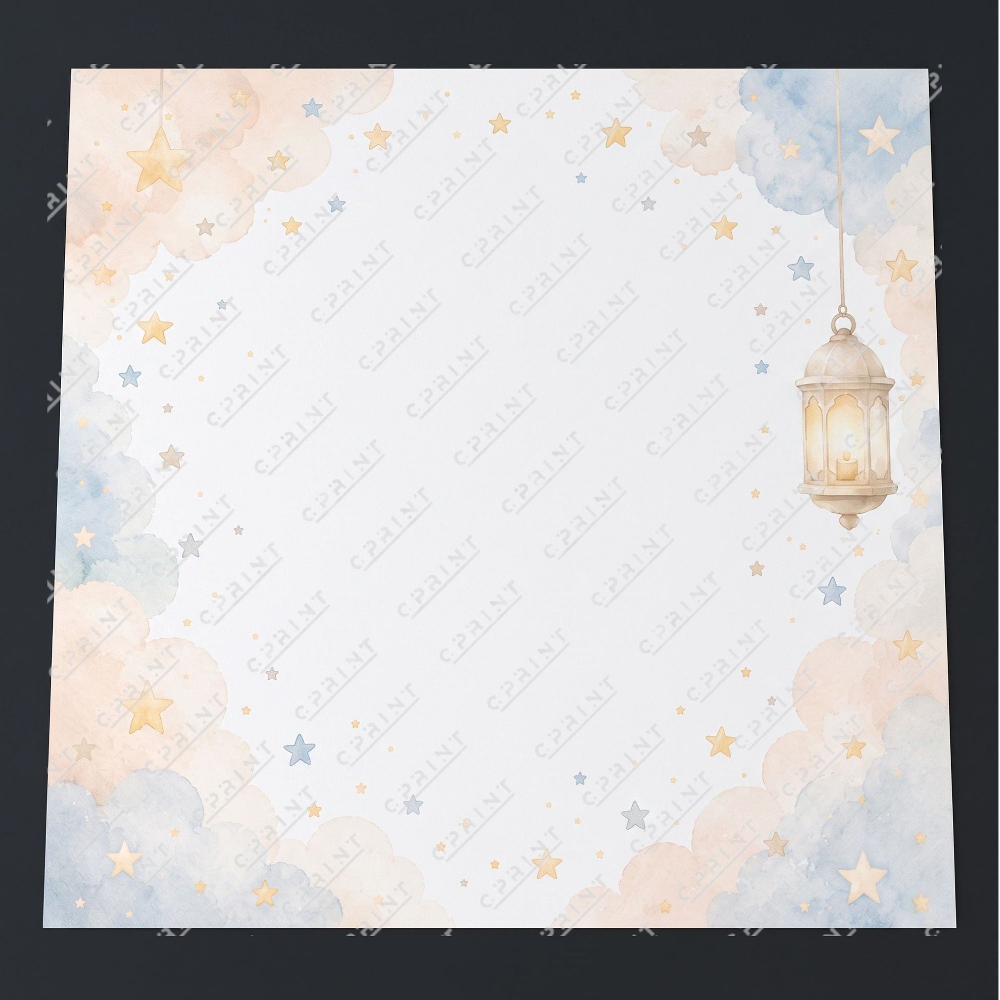 Twinkle Twinkle Printed Party Floor Decals for Event - C Print USA