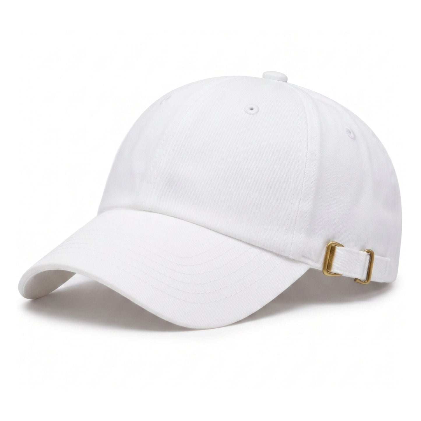 Valucap 3100 Adjustable Dad Cap - White - C Print USA