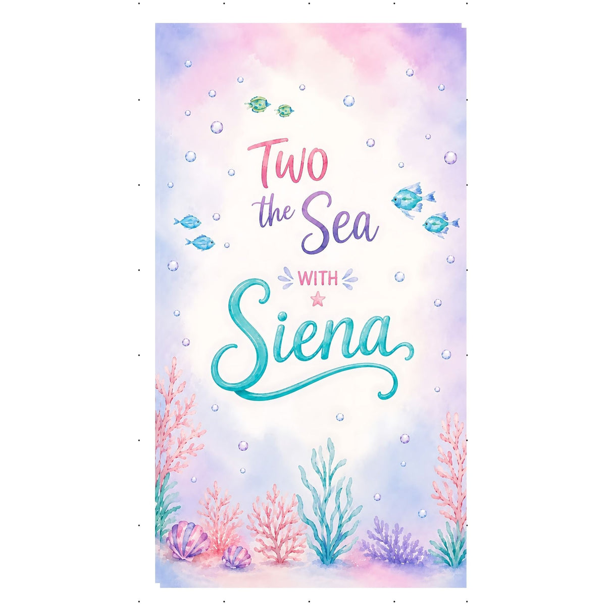 Watercolor Sea Creatures Clipart Bundle- 🚚 Free Shipping - C Print USA