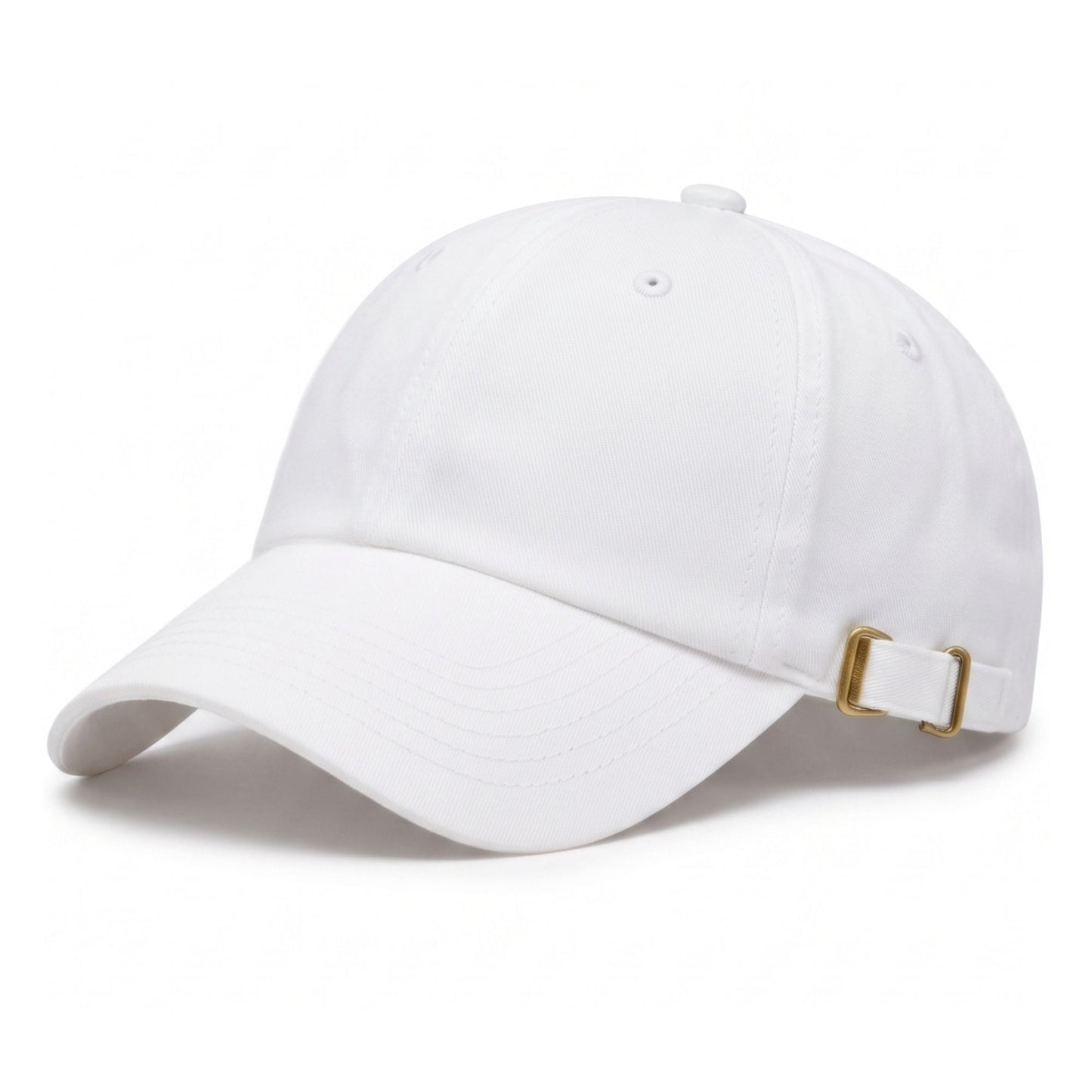 Valucap 3100 Adjustable Dad Cap - White