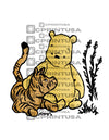 WINNIE POOH CUT OUT - C Print USA