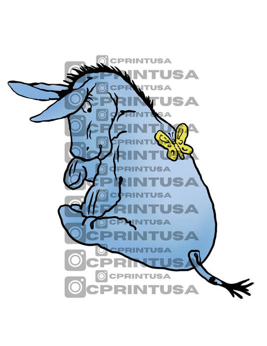 WINNIE POOH EEYORE CUT OUT - C Print USA