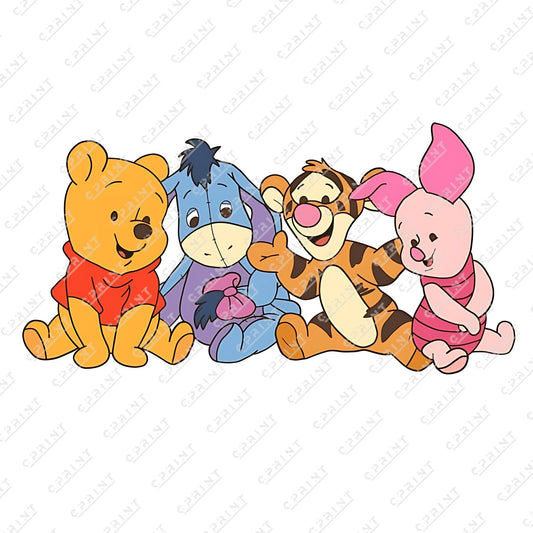 WINNIE POOH IMAGE 10 CUT OUT - C Print USA