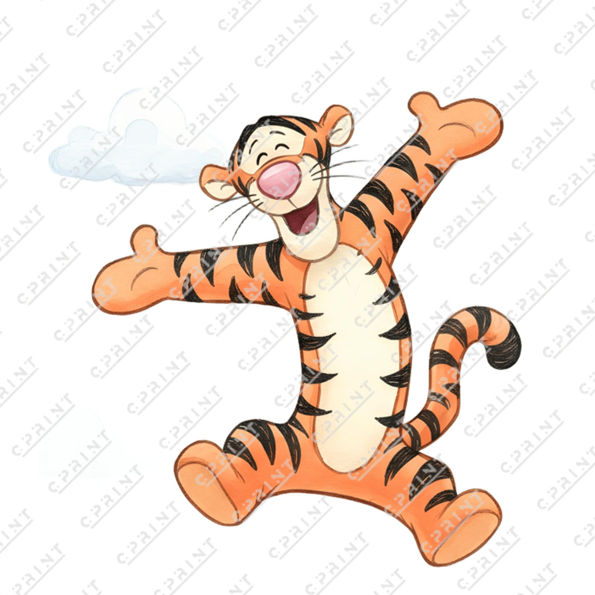 WINNIE POOH IMAGE CUT OUT - C Print USA