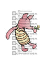 WINNIE POOH PIGLET eCUT OUT - C Print USA