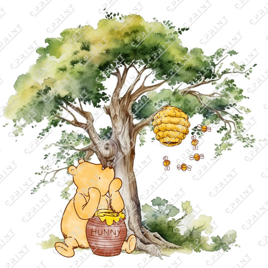 WINNIE THE POOH CUT OUT - C Print USA