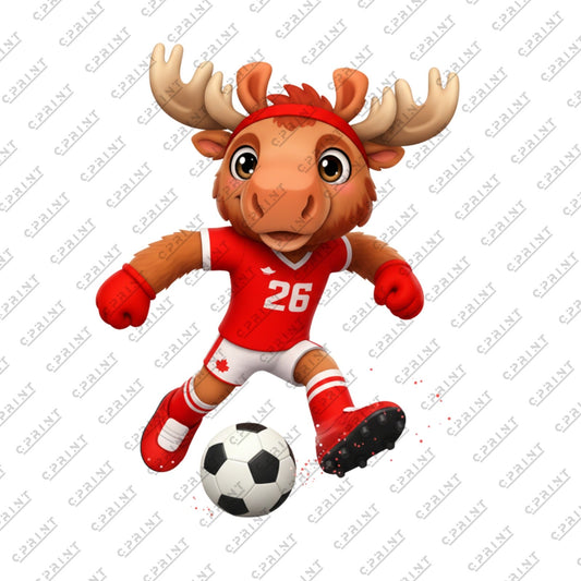 WORLCUP 2026 CHARACTER USA MOOSE - C Print USA