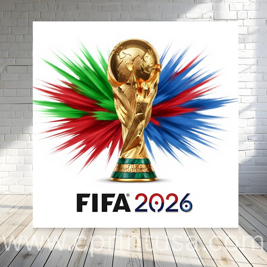 World Cup 2026 Backdrop Theme - C Print USA