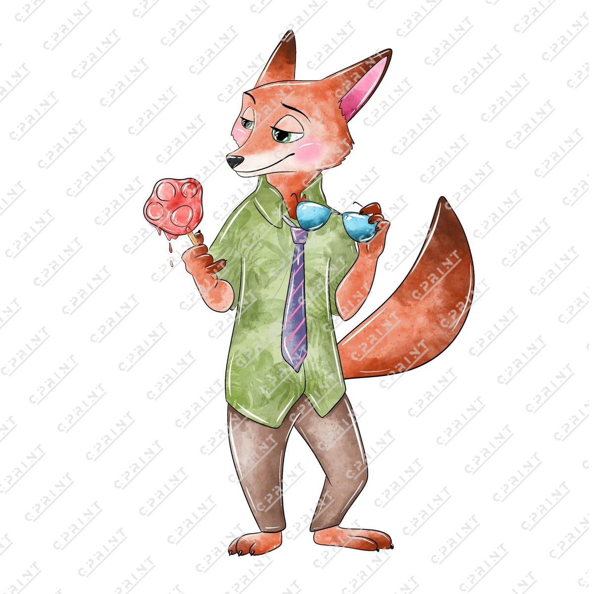 Zootopia Character Cutouts - C Print USA