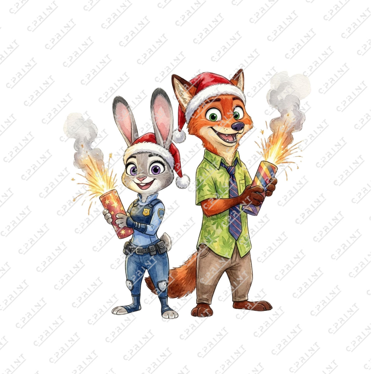 Zootopia Character Cutouts - C Print USA