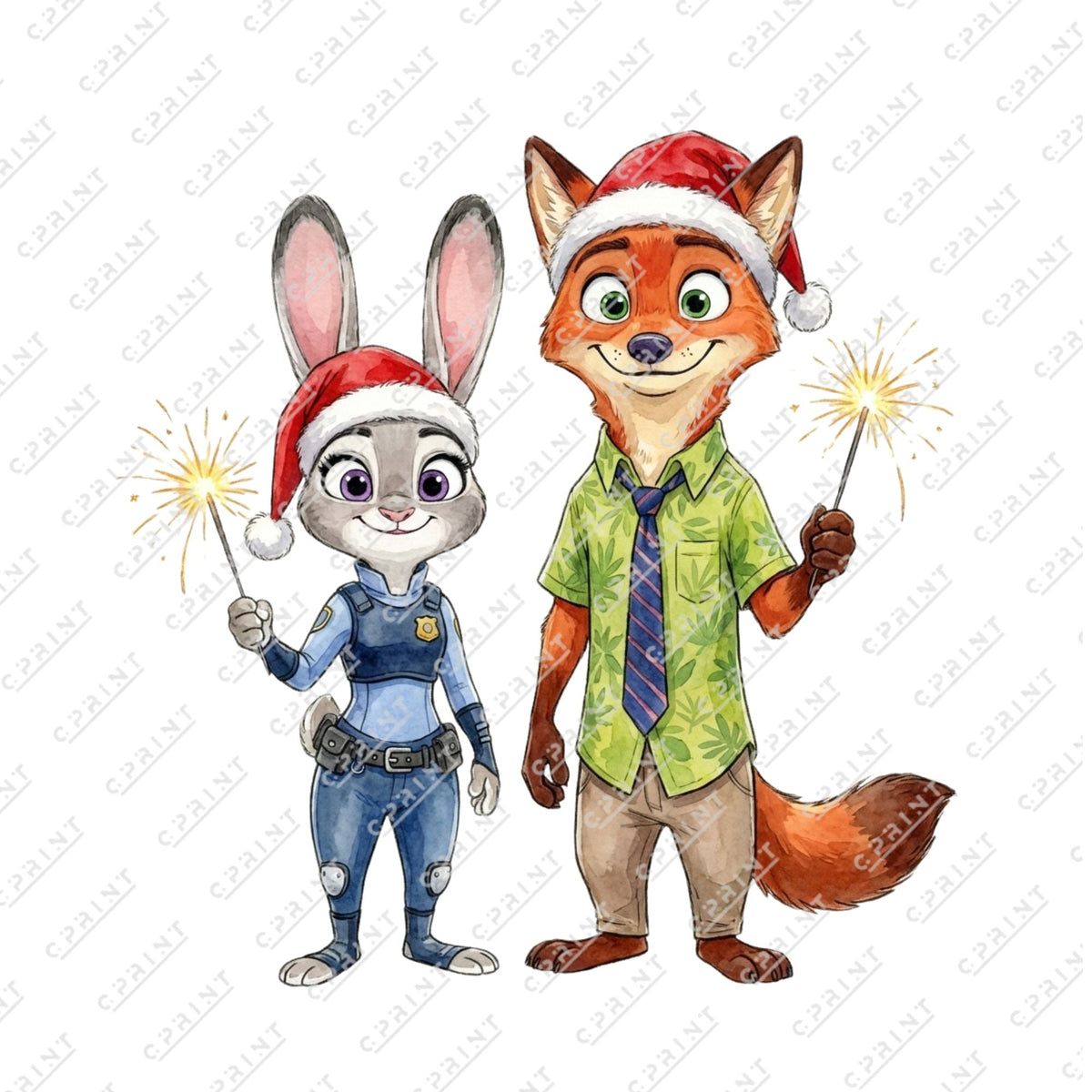 Zootopia Character Cutouts - C Print USA