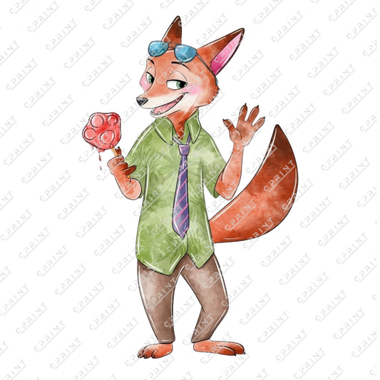 Zootopia Character Cutouts - C Print USA