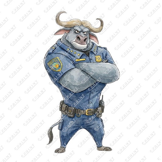 Zootopia Character Cutouts - C Print USA